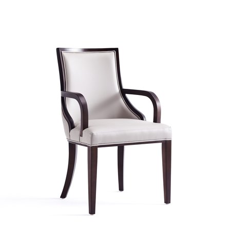 MANHATTAN COMFORT Traditional Dining Armchair for Dining Room Use DC048AR-LG